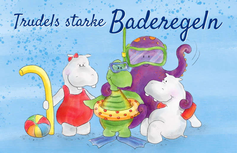 Die Freunde vom See auf Schatzsuche