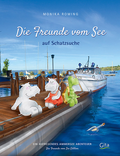 Die Freunde vom See auf Schatzsuche